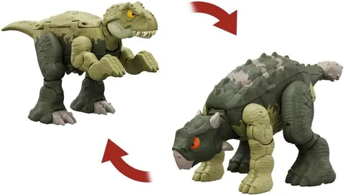 Miniatura 7 de Mattel Jurassic World - Juguete de dinosaurio de doble peligro para edades de 6 años en adelante