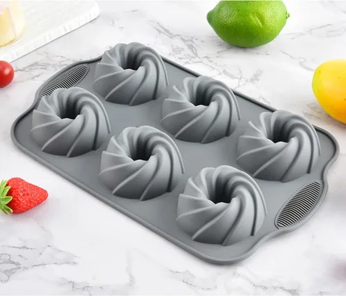 Miniatura 7 de Molde de hielo de corona, bandeja de cubitos de hielo de corona navideña de silicona y conjunto de moldes de copos de nieve, moldes de chocolate