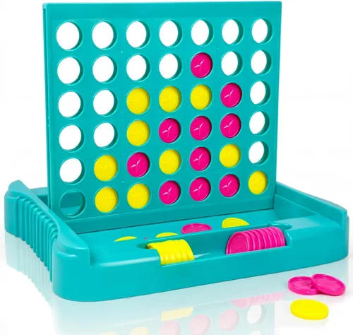 Miniatura 13 de Pup Go Juegos de mesa 4 en fila para niños a partir de 3 años, idea temprana para niños, niñas y adolescentes, conecta y gana cuatro en una línea