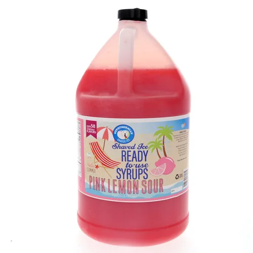 Miniatura 17 de Hypothermias Wild Cherry - Jarabe de sabores de cono de nieve hawaiano listo para usar (128 onzas líquidas), hielo afeitado, 100% azúcar de caña pura