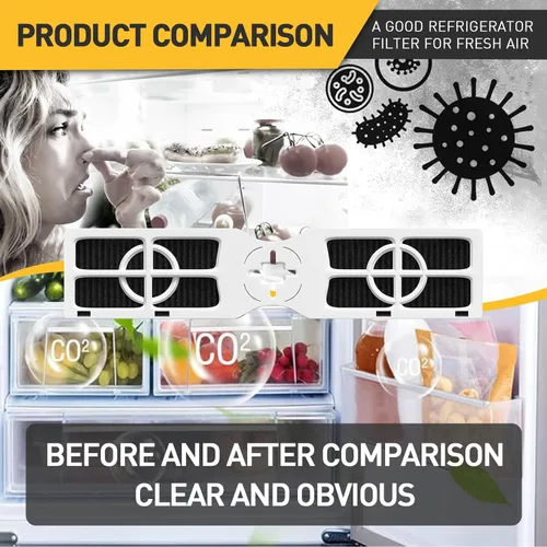 Miniatura 5 de Paquete de 3 filtros de aire FRGPAAF2 compatibles con Frigidaire, filtro de repuesto para acondicionadores de aire y refrigeradores Frigidaire