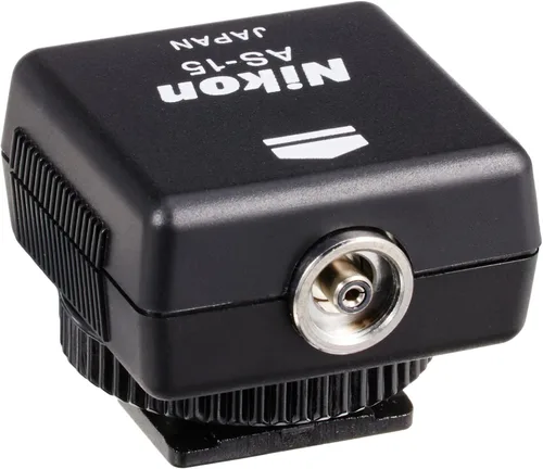 Nikon Adaptador de terminal de sincronización AS-15 Zapata caliente a PC AS15