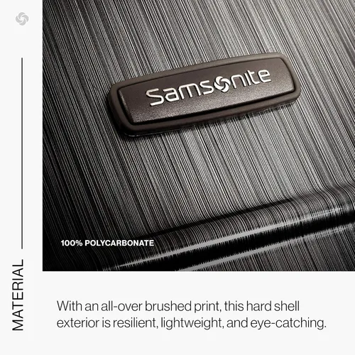 Miniatura 5 de Samsonite Winfield 2 - Equipaje rígido con ruedas giratorias, Carbón vegetal