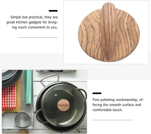 Miniatura 8 de DOITOOL Pomo de repuesto para tapa de olla, paquete de 2 pomos resistentes al calor para utensilios de cocina de vidrio y metal, accesorio universal