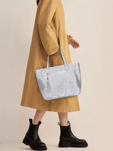 Miniatura 6 de GAYI URBAN - Bolsa de mano con purpurina para mujer, bolso de mano de oropel brillante, bolso de hombro grande con lentejuelas