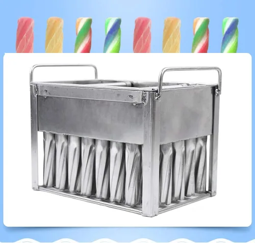 Miniatura 7 de 40 moldes de acero inoxidable para hacer helados, moldes para hacer helados congelados, moldes para hacer deliciosos helados