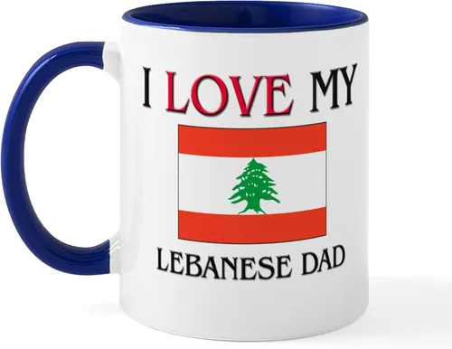 Miniatura 16 de CafePress #1 - Taza de café de cerámica libanesa de 11 oz (11.0 fl oz)