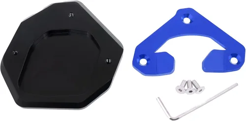 Miniatura 3 de BAIONE Worldmotop - Soporte para motocicleta Yamaha TENERE 700 Tenere700 XTZ XTZ700 2019-2022 - Placa de soporte lateral (azul)