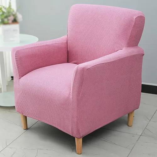 Miniatura 10 de Fundas elásticas para sofá reclinable de 1 asiento, funda elástica antideslizante para sillón de sofá, funda de elastano para sofá reclinable, Blanco