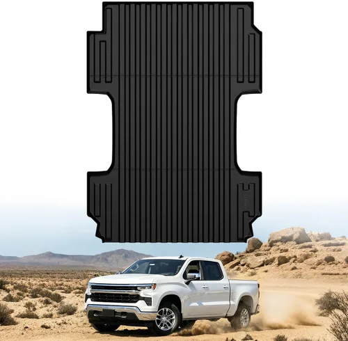 Miniatura 44 de LASFIT Tapete para caja de camioneta para Ford F250 F350 F450 2009-2016 de 6.75 pies Super Duty 81.9 pulgadas
