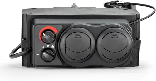 Miniatura 2 de SuperATV Calentador de cabina compatible con modelos Polaris Ranger Calentador Polaris incluye mangueras de descongelación y rejillas
