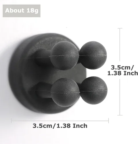 Miniatura 3 de 4 soportes de silicona para cepillos de dientes, gancho multifunción, impermeable, autoadhesivo, para cepillo de dientes, soporte para enchufe