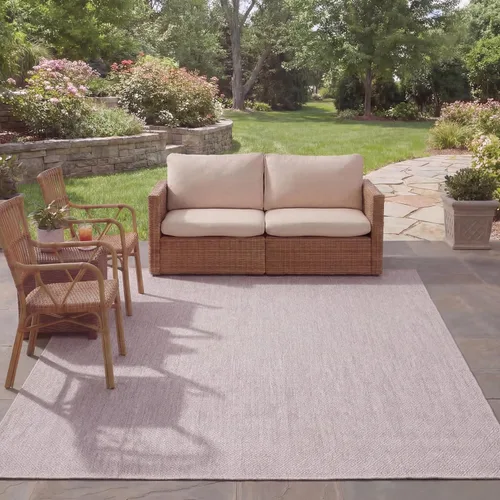 Miniatura 19 de SAFAVIEH Courtyard Collection CY8520 - Alfombra decorativa sólida para interiores y exteriores, impermeable, fácil limpieza, 2 x 3 pies 7 pulgadas