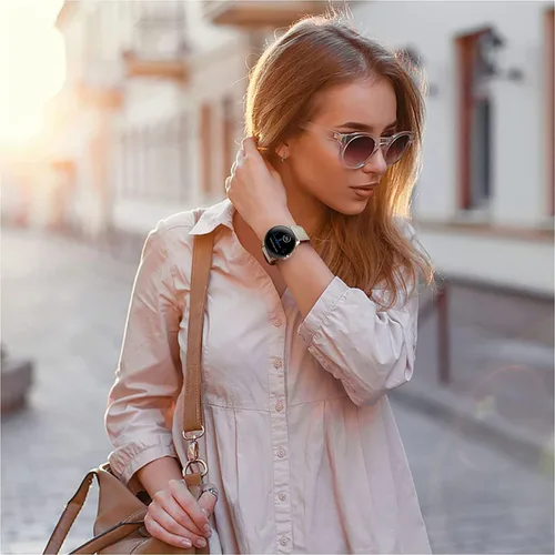 Miniatura 6 de Correa de cuero compatible con Google Pixel Watch, correa de repuesto, transpirable, para Google Pixel Watch, accesorios para reloj inteligente
