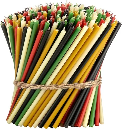 Miniatura 8 de Danilovo Velas finas de cera de abejas – Velas decorativas con aroma a miel, ideales para decoración de cumpleaños u oraciones de la iglesia, 6