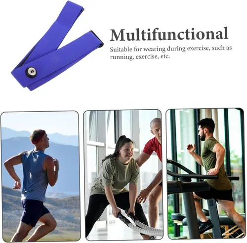 Miniatura 3 de VANZACK Correa de pecho Monitoreo de frecuencia cardíaca Cinturón de fijación Monitor de frecuencia cardíaca Monitor de frecuencia cardíaca de nylon