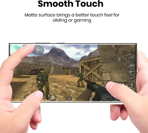 Miniatura 5 de Protector de pantalla para Galaxy Note 20, película suave de privacidad mate (no vidrio templado), superficie de acabado mate, antirreflejos, 2