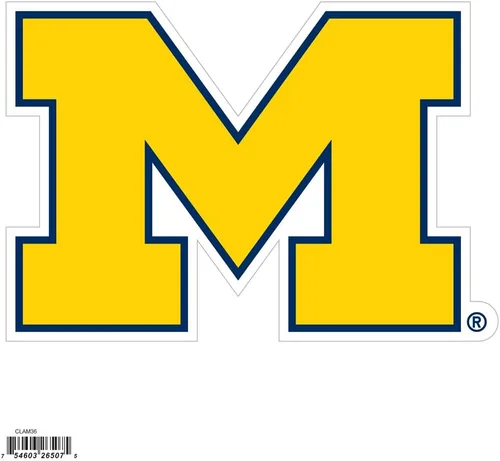 Miniatura 5 de NCAA, imán con logotipo, 8 pulgadas