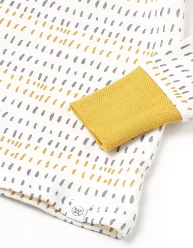 Miniatura 5 de HonestBaby Pijama unisex de algodón orgánico para niños y bebés