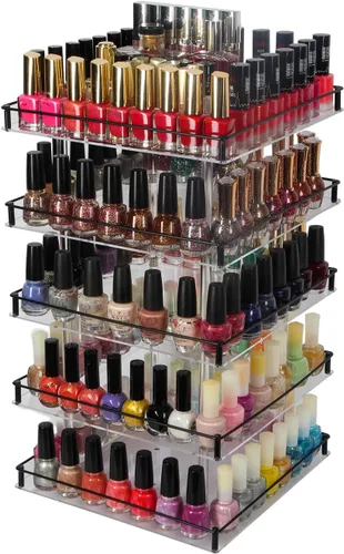 MK302 – Acrílico Nail Polish Rotating Display Rack