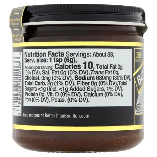 Miniatura 5 de Better Than Bouillon - Base Premium de Champiñones, Hecha de Champiñones Condimentados y Concentrados, Hace 9.5 Quarts de Caldo, 38 Porciones, 8