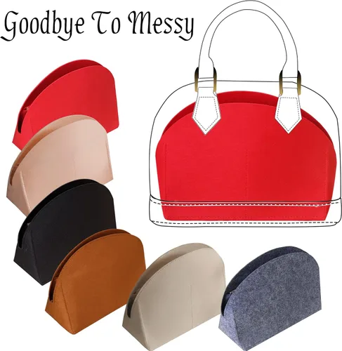 Miniatura 5 de MISIXILE Bolsa de fieltro Alma BB PM organizador de carcasa para mujer, se adapta a Alma BB PM Insert