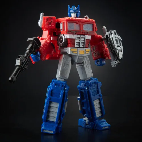 Miniatura 4 de Transformers Generations War for Cybertron: Siege Voyager Class WFC-S11 Optimus Prime Figura de acción (exclusivo de Amazon)