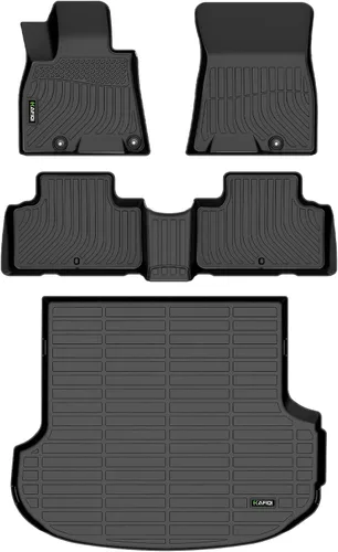 Miniatura 57 de Alfombrillas y revestimiento para maletero para Jeep Grand Cherokee L 2021-2025 (6 pasajeros, sin consola central) con respaldo, revestimientos