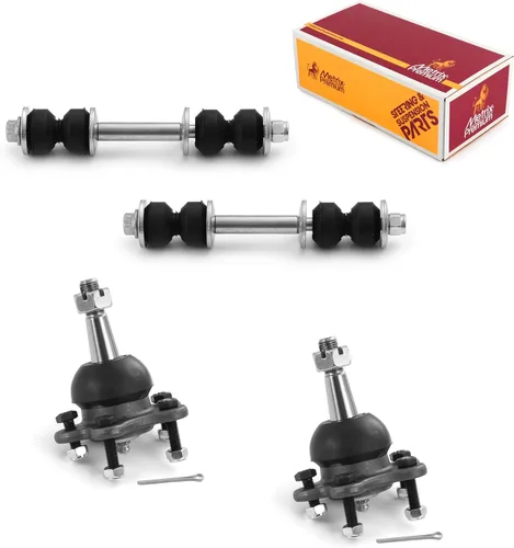 Miniatura 277 de Metrix Premium Chassis Parts - Juego de 4 piezas de articulación de rótula superior y barra estabilizadora delantera para Ford Ranger RWD 1998-2011