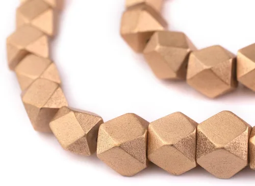 Miniatura 61 de TheBeadChest - Cuentas de madera de cubo sin esquinas azul azul: cuentas orgánicas naturales de corte de diamante de 0.787 in para la fabricación