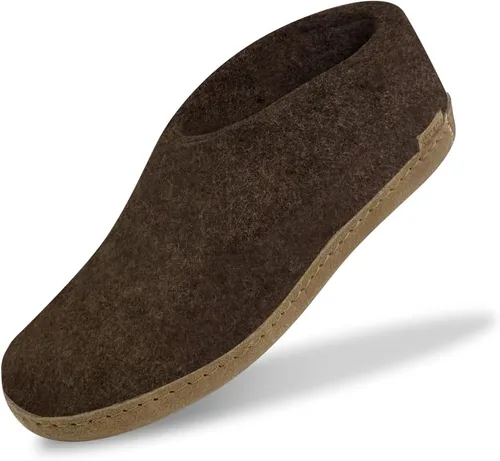 Miniatura 3 de A-02 - pantuflas unisex, marrn
