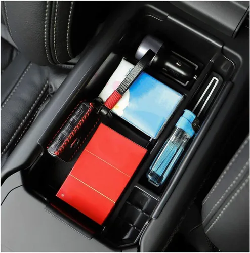 Miniatura 4 de SHAOHAO Organizador de consola central Volvo XC40 2023 2024 2025, para 2018 2019 2020 2021 2022 2023 2024 2025 Volvo XC40 Bandeja organizadora