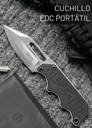 Miniatura 3 de Cuchillo fijo y compacto SOG Instinct, cuchilla de 2.3 pulgadas