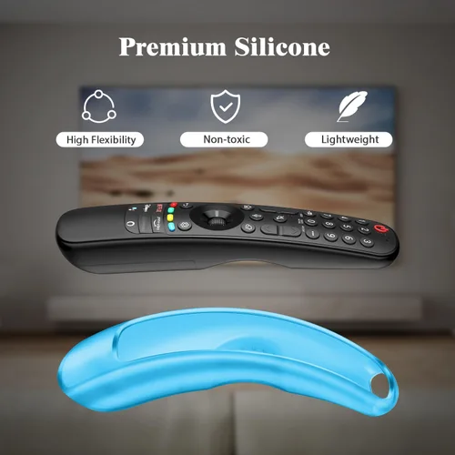 Miniatura 3 de Fintie Funda de silicona para LG MR24GN MR24GA MR23GN MR23GA MR22GN MR22GA AN-MR21GA Control remoto, ligera, antideslizante, a prueba de golpes