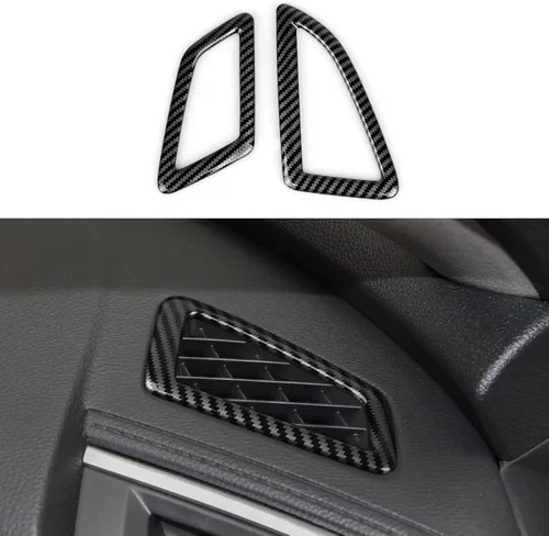 Miniatura 16 de Calcomanías de panel de consola central de aire acondicionado para Honda Civic 2016-2021, accesorios de 10ª generación, calcomanías de fibra