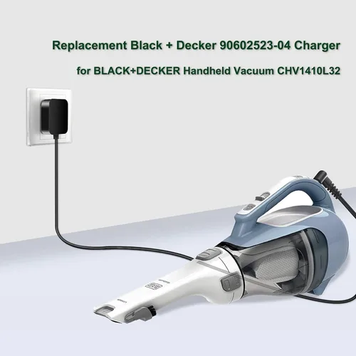 Miniatura 5 de Cargador de 23 V para Black and Decker N511997 90602523-04 Aspiradora de mano inalámbrica CHV1410L32, HFEJ415JWMF10, HFEJ415JWMF22, HSVJ415JMBF22