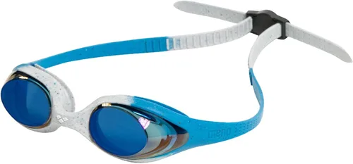 ARENA Gafas de natación unisex para jóvenes Spider Junior para niñas y niños de 6 a 12 años, lentes sin niebla, correa fácil de ajustar, sin fugas
