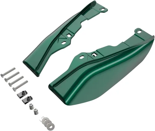 Miniatura 25 de Advanblack Deflectores de aire Road Glide Mid Frame 2024 compatibles con Harley Touring Street Glide, Road King, Electra Glide, 2009-2025