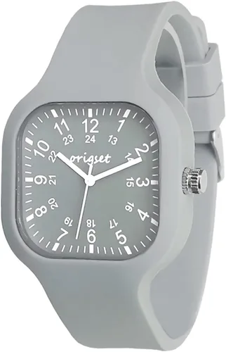 Reloj cuadrado para mujer, 24 horas, 3 manecillas, fácil de leer, para enfermeras, estudiantes de medicina, profesores, médicos, colorido,
