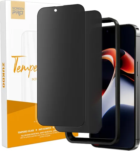 Miniatura 15 de Protector de pantalla de privacidad mate para iPhone 14 Pro Max de 6.7 pulgadas con protector de lente de cámara, cobertura completa, antirreflejos