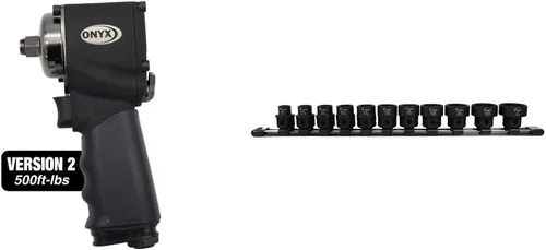 Miniatura 7 de Astro Pneumatic - Llave de impacto nano de 1/2 pulgada con enchufe giratorio de bola Flexzilla