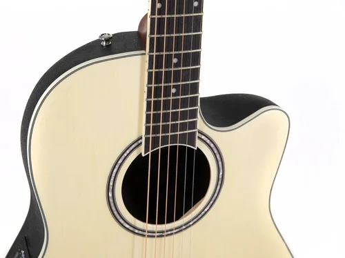 Miniatura 7 de Applause Traditional AB24-4S, guitarra electroacústica Cutaway de profundidad media