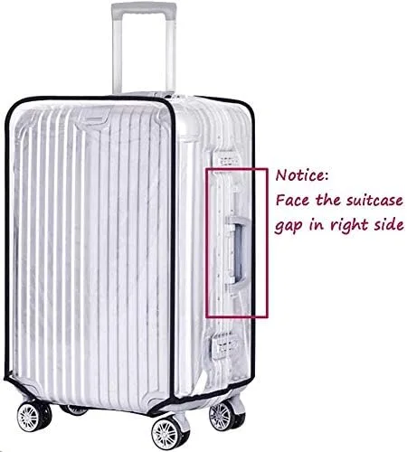 Miniatura 3 de Funda protectora de equipaje, funda de maleta de PVC transparente, protector de equipaje impermeable para maletas con ruedas, se adapta a la mayoría