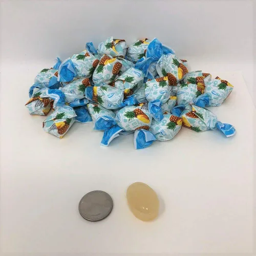 Arcor Bon Bons de frutas rellenas de piña 2 libras de caramelo duro de piña a granel