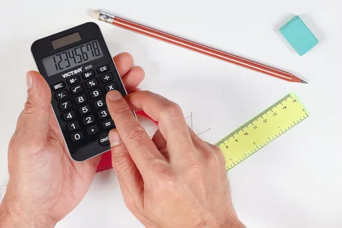Miniatura 6 de Victor Calculadora de función estándar 900 de 8 dígitos con cubierta protectora dura, pantalla LCD solar y de batería, calculadora de bolsillo