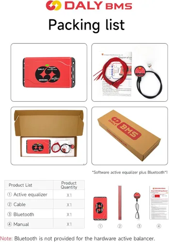 Miniatura 7 de 100Balance 4S 1A Equalizador Activo Inteligente Equalizador Equalizador para Lifepo4 LFP/Lipo Li-on Batería de Litio Grupo BMS Tablero
