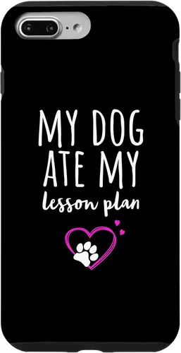 Miniatura 9 de iPhone 14 Mi perro se comió mi plan de lecciones divertido estuche para profesores de regreso a clases