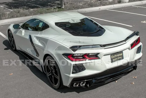 Miniatura 3 de Repuesto para modelos Chevrolet Corvette C8 2020-Presente Alerón de ala de tapa de maletero trasero estilo GM Factory Z51