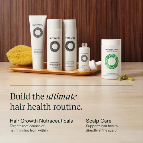 Miniatura 9 de Nutrafol Champú y acondicionador, limpia y protege el cabello y el cuero cabelludo, mejora el volumen, la fuerza y la textura del cabello, formulado