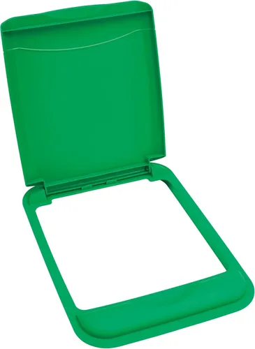 Miniatura 16 de Tapa para cubo de basura de 35 cuartos de galón, de la marca Rev-A-Shelf plateado